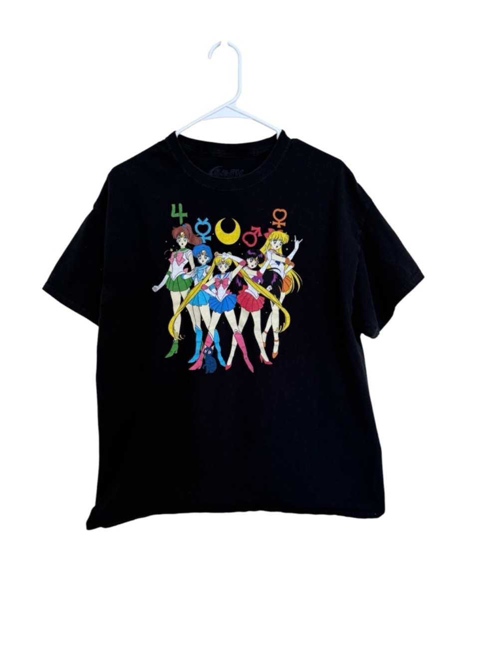 Sailor Moon Graphic Tee in Black